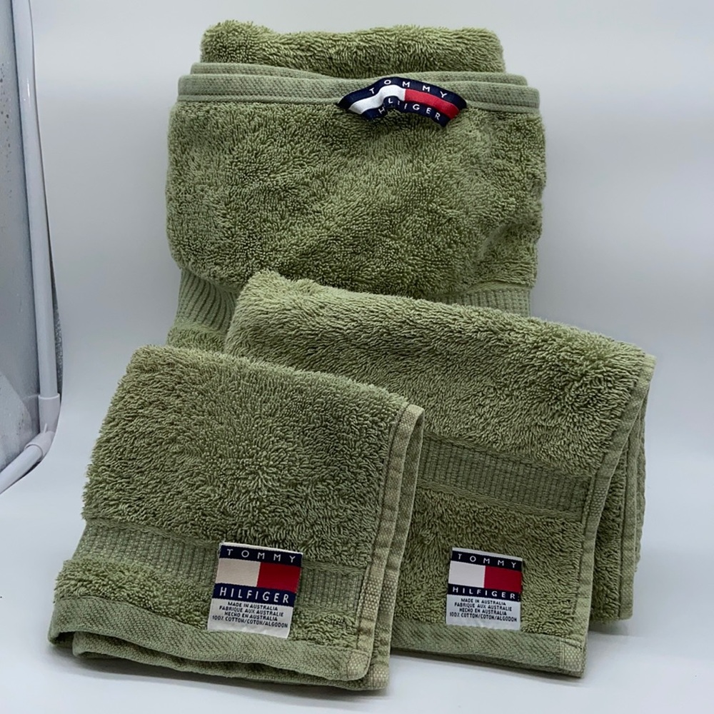 Tommy Hilfiger Bath & Hand Towels, Face Cloth